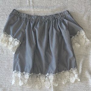 Off the shoulder top